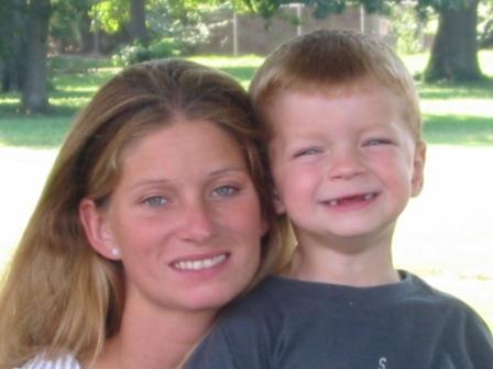 Aidan with Mom