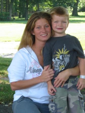 Aidan and Mommy